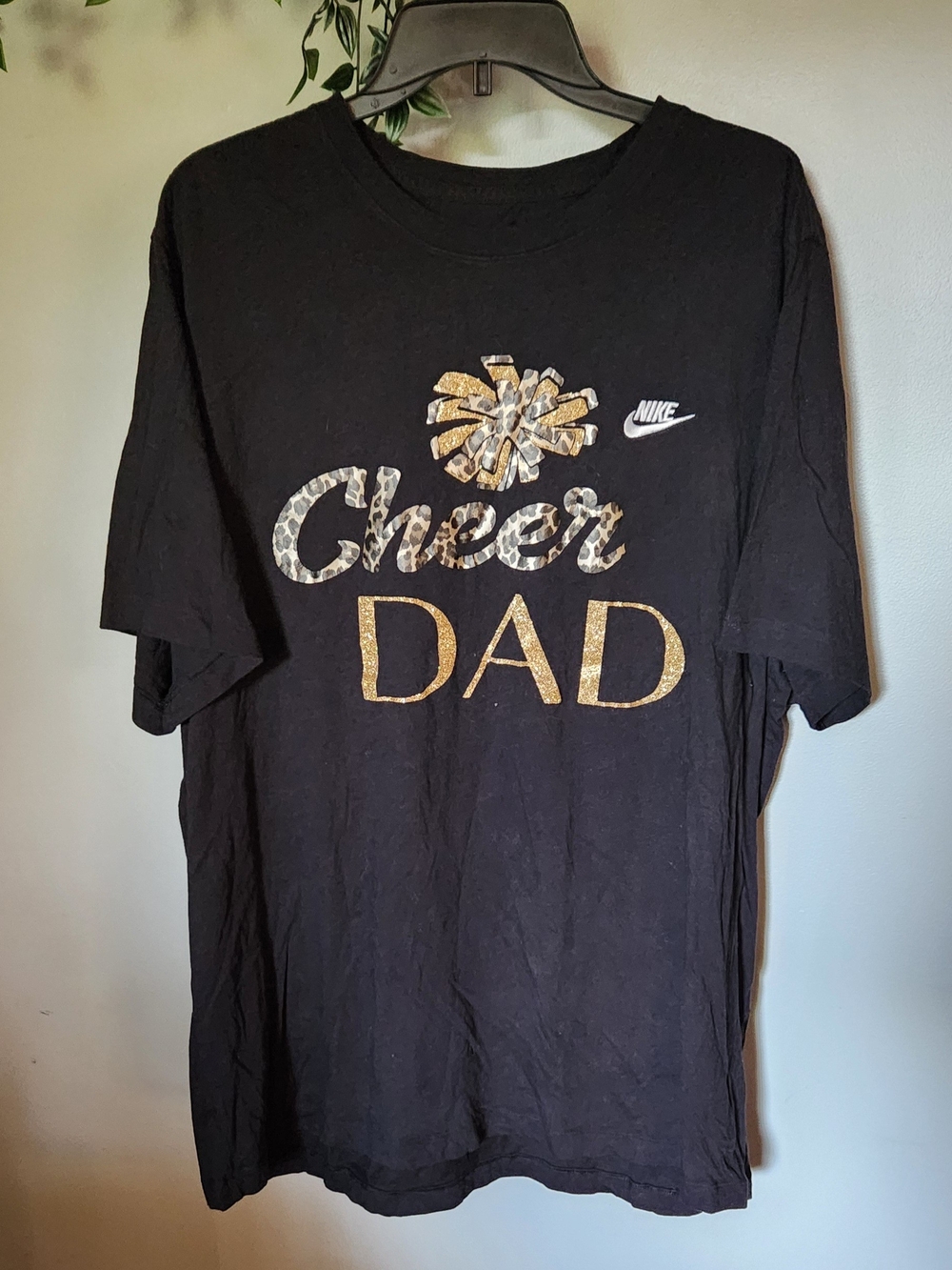 Nike 'Cheer Dad' Black Tee - XXL